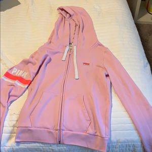 light pink PINK zip up
